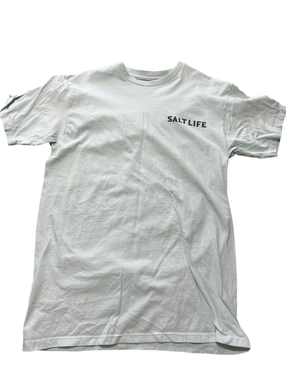Salt Life Light Blue Short Sleeve Logo Tee